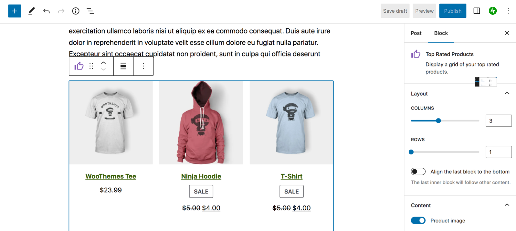 顶级产品模块的样式